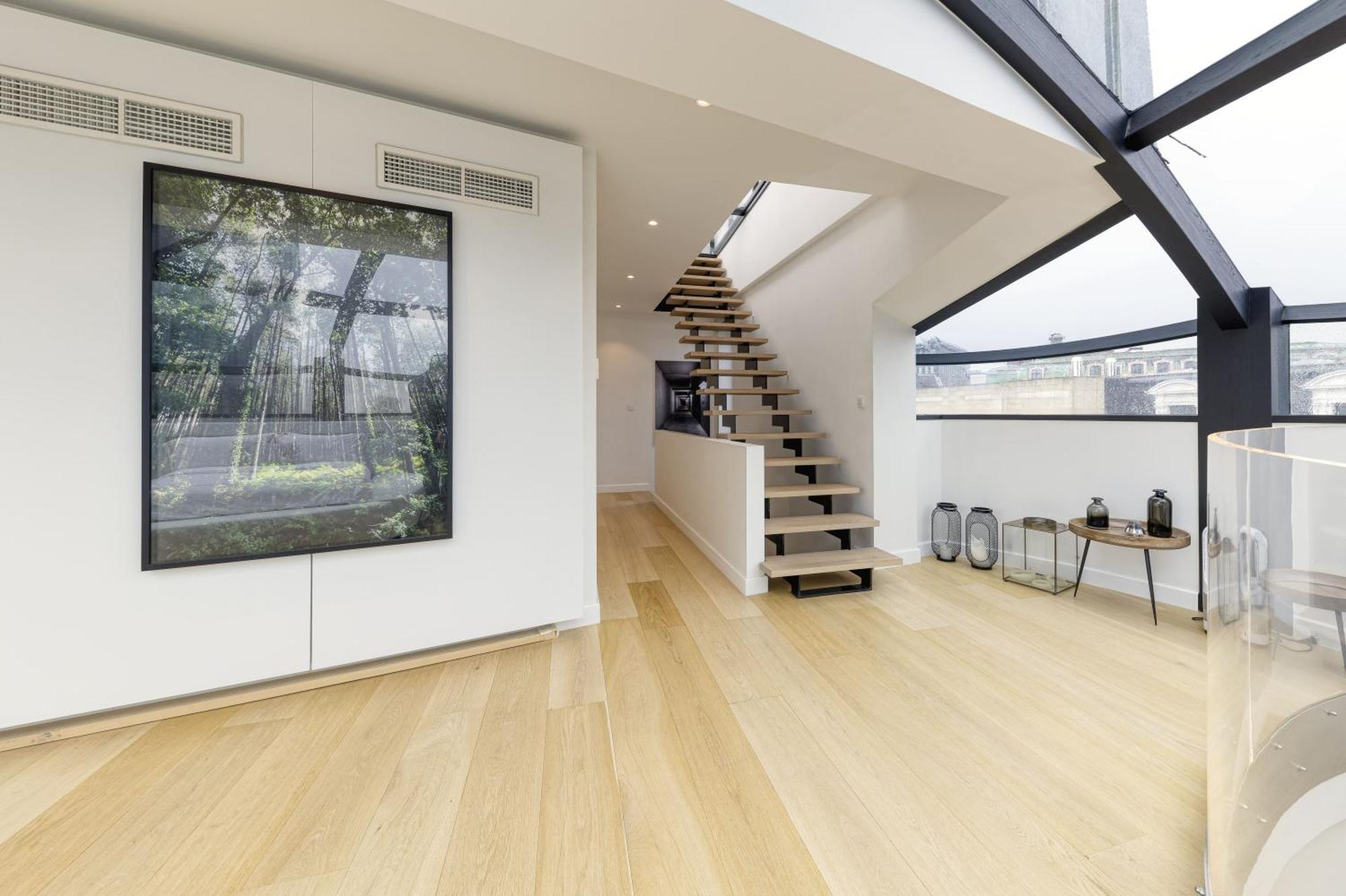 Triplex Penthouse In The City Center Bryssel Exteriör bild